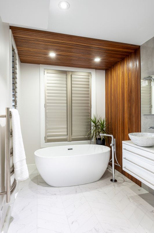 Luxury Bathroom Upgrade with Freestanding Tub